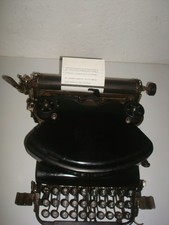 MACCHINA DA SCRIVERE ANTICA - D'EPOCA -  MOD. 7 ANNO 1907