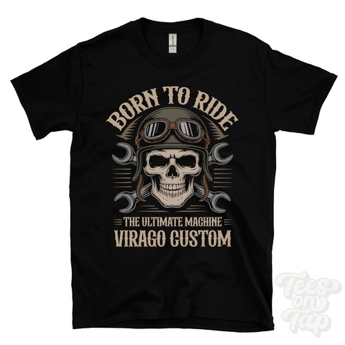 Virago shirt moto custom - virago,