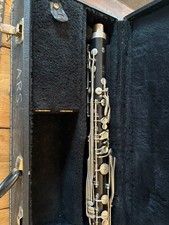 CLARINETTO BASSO BUNDY SELMER U.S.A. MANICO MANCANTE NECESSITA DI PARTI