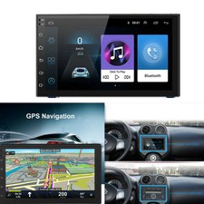 Autoradio Android 7" 2 Din Lettore Multimediale Navigazione GPS Caricatore USB