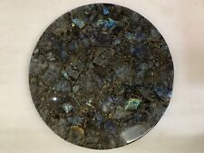 Tavolo Rotondo In Labradorite