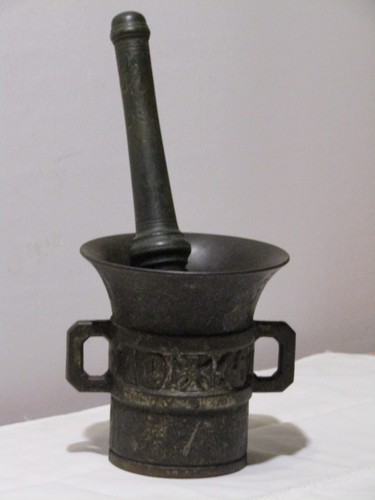 Mortaio antico metallo - , bronzo