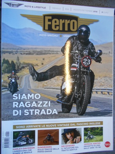 Ferro numero moto - numero, 44