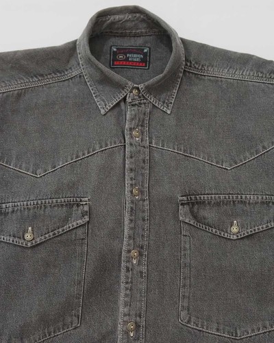 Camicia jeans uomo fashion - jeans,