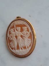  CIONDOLO  O SPILLA IN  CAMMEO