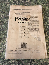 Manuale istruzioni trattore