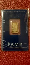 Lotto LINGOTTINO SVIZZERO 999,9 FINE GOLD  2,5 g.  GARANTITO PAMP SWISS MADE