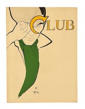 CLUB - Rassegna di MODA MASCHILE - René GRUAU - 1951 - Carlo Mollino