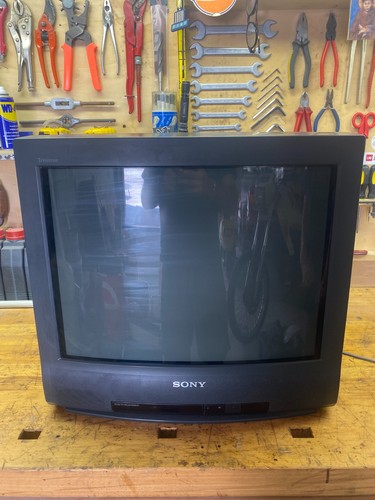 Sony black trinitron 21t1a - sony,