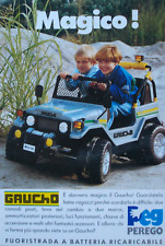 Pubblicità Advertising Italian Clipping 1991 FURISTRADA GAUCHO MAGICO PEG PEREGO