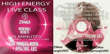 Zumba Fitness DVD 30 MIN BURN LIVE HIGH ENERGY CARDIO PARTY CLASS +15 MIN ABS 