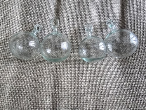 Lot blown glass christmas - blown,