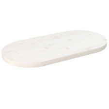 vidaXL Piano Tavolo Bianco