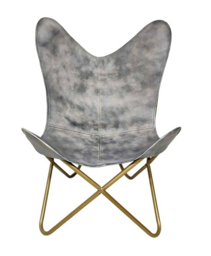 Sedia farfalla pelle - farfalla,