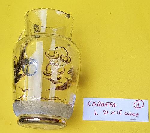 Caraffa elegante vetro anni - caraffa,