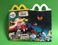 Mcdonald happy meal - meal, smurfs
