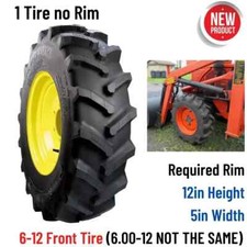 Pneumatico anteriore 6-12 per
