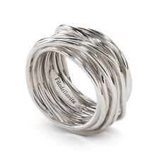 Anello Filodellavita AN13A 13 Fili In Argento Palladio Ring Fascia mis 14
