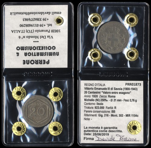 01873 regno italia vittorio - #01873],