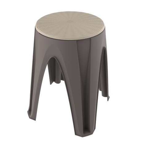 Sgabello plastica multiuso - in,