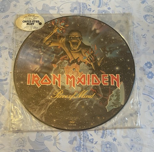 Vintage iron maiden piece - vintage,