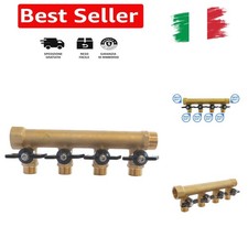 collettore in ottone con mini