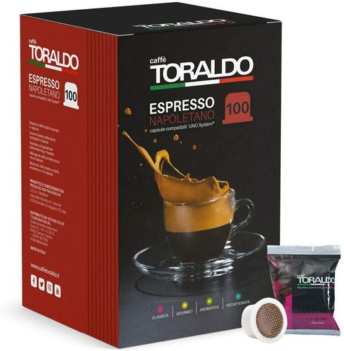 100 capsule caffè toraldo - caffè,