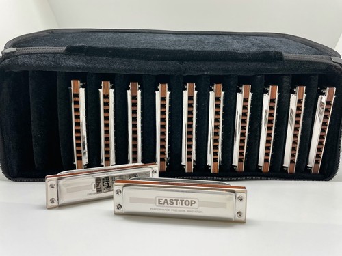 Easttop armonica diatonica - armonica, set