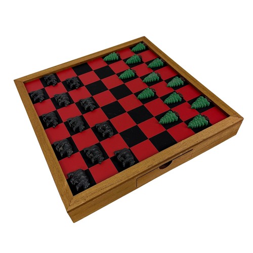 Set gioco scacchiera loggia