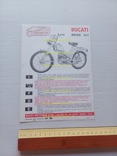 Ducati Brisk 501 depliant italiano originale