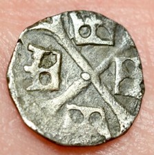 WEGRY ZYGMUNT LUKSEMBURSKI 1387-1437 -AG/ PARVUS OBOL