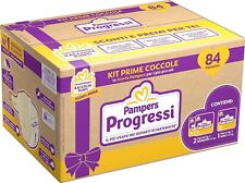 Pampers Progressi PrimiGiorni, 84 Pannolini,Due Pacchi Tagl.1 (2-5 Kg)e1(3-6Kg)