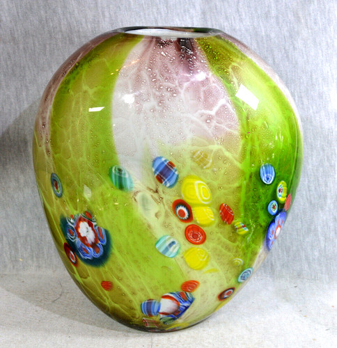 Grande vaso pesante vetro - pesante, in