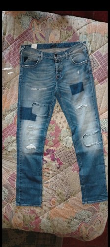 Jeans sisley scuro uomo - jeans,