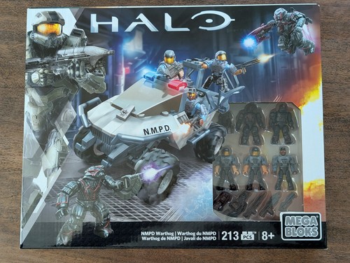 Halo mega bloks nmpd warthog - bloks,