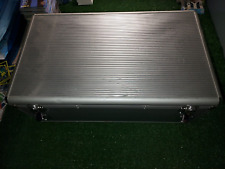 VALIGETTA PORTA DVD CD 420 POSTI GRIGIA CUSTODIA ALLUMINIO