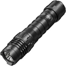 Nitecore Torcia Compatta LED Ricaricabile Strobo Nero Costruzione Alluminio