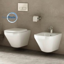Sanitari sospesi Ideal Standard Tonic II vaso AquaBlade bidet e coprivaso rallen