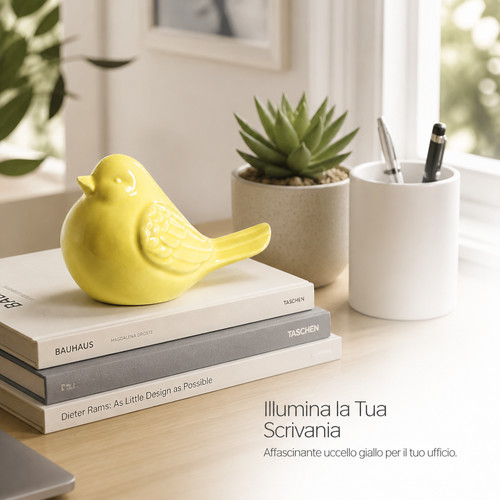 Uccellino decorativo ceramica - uccellino,