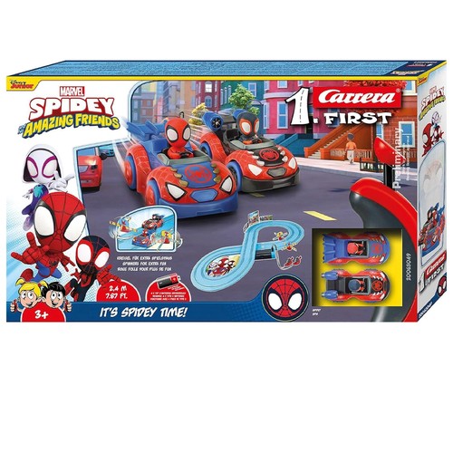Pista spiderman carrera con - carrera, 2