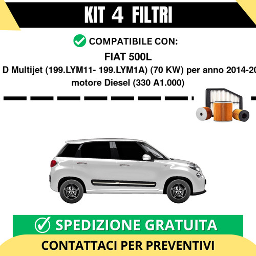 Kit filtri tagliando - 4,