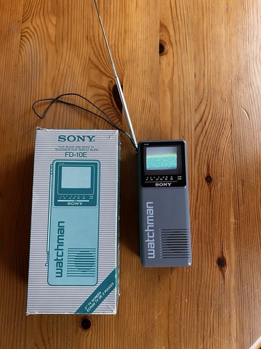 Sony watchman 10e - sony, fd-10e