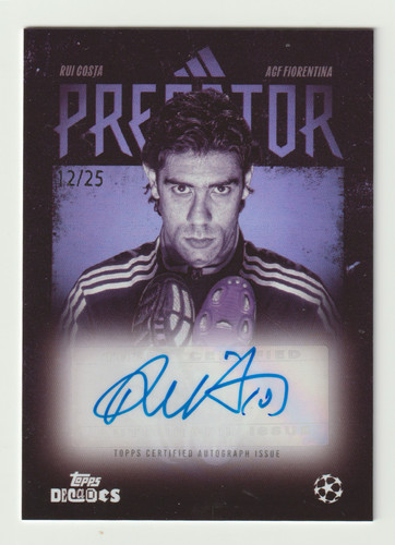 Autografo manuel rui costa - manuel,