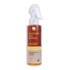 Nutrabio Spray Abbronzante al Carotene per Abbronzatura Intensa Dorata 200 ml