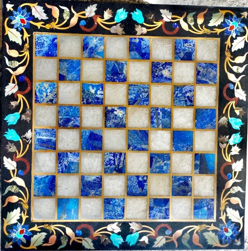 Scacchiera x14 marmo - scacchiera, 14"x14"