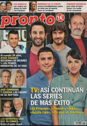 Pronto magazine alex gonzalez - magazine:,