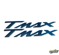 2 PEZZI ADESIVI moto t-max