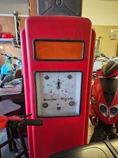 distributore benzina miscela bergamaschi epoca anni 50