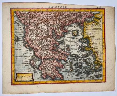 Grecia balcani 1614 mercatore - grecia,