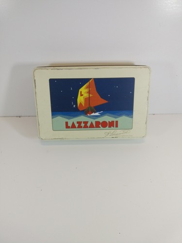 Scatola latta lazzaroni anni - latta,